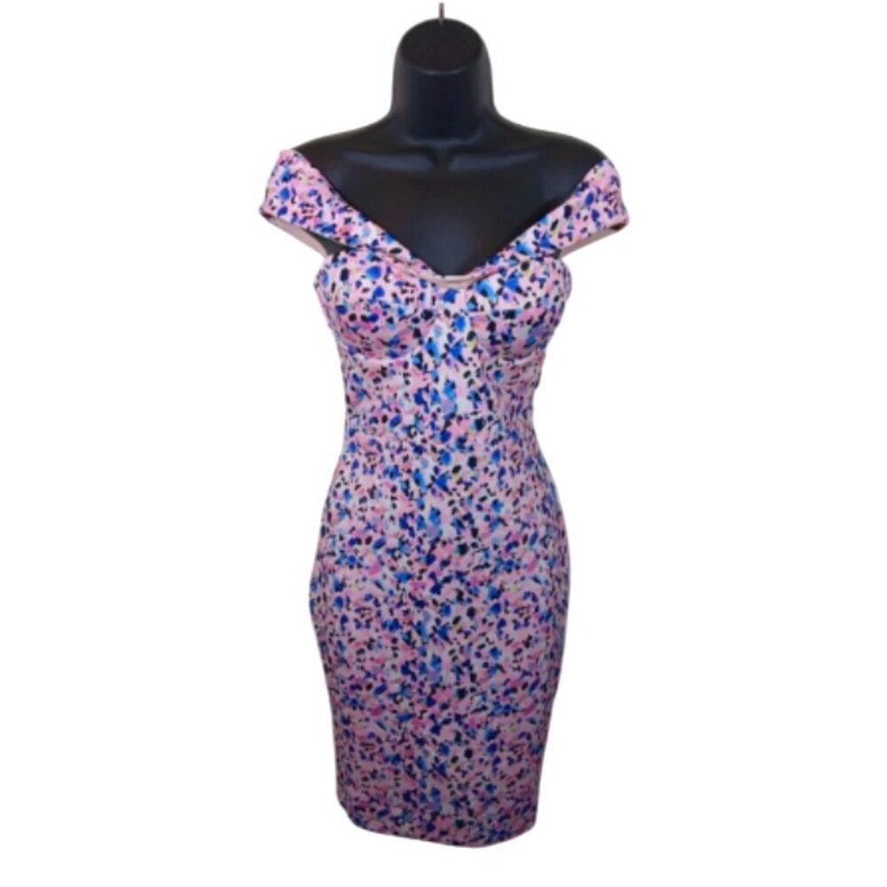 House of CB off shoulder mini dress XS